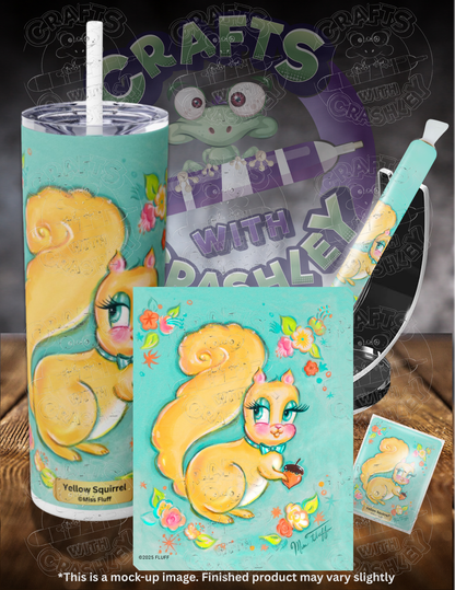 Product Bundle "Yellow Squirrel" by ©Miss Fluff