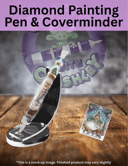 "Bohemian Mrs Claus" by ©Cheryl Baker Premium Accessories for Diamond Painting