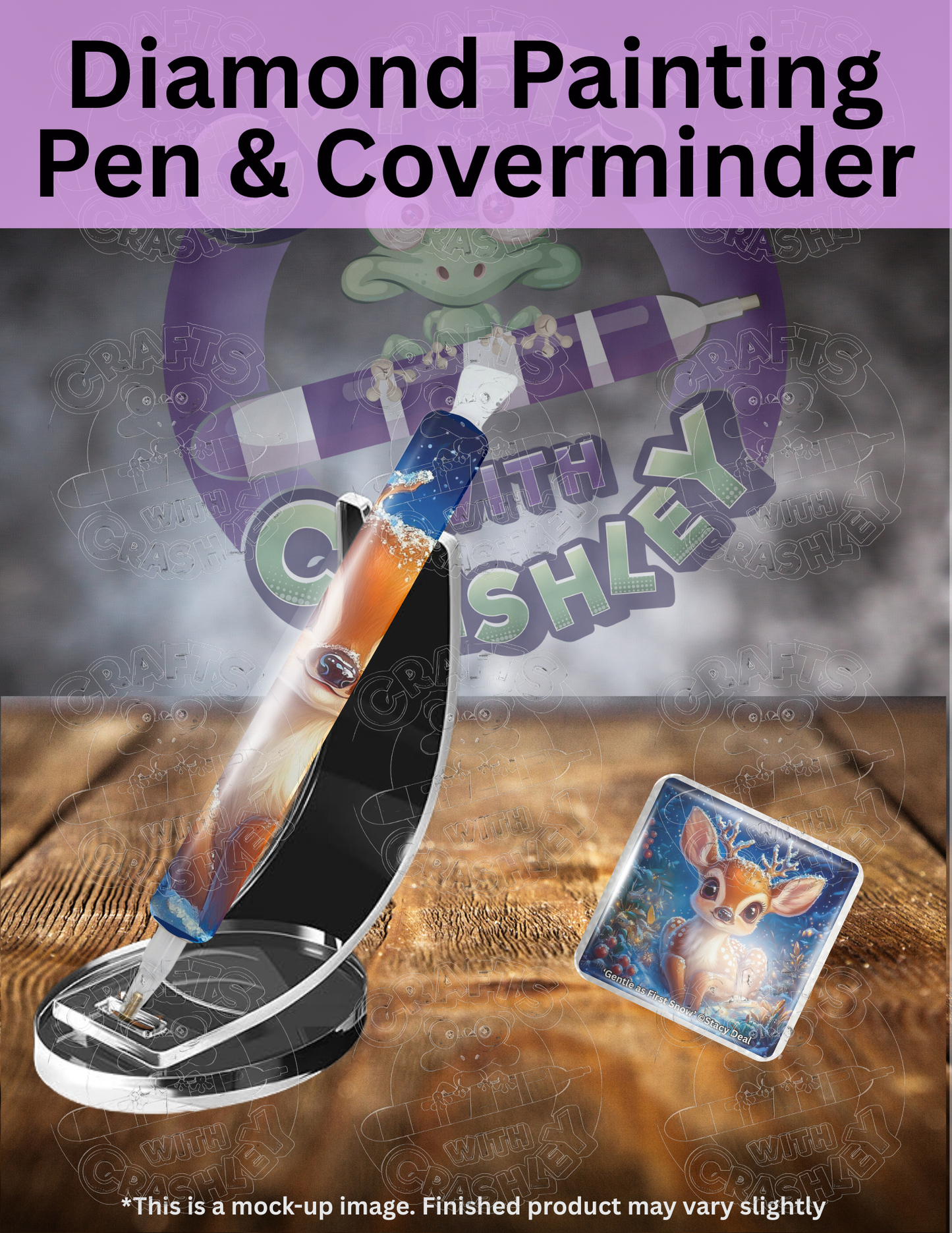 "Gentle as First Snow" by ©Stacy Deal Premium Accessories for Diamond Painting