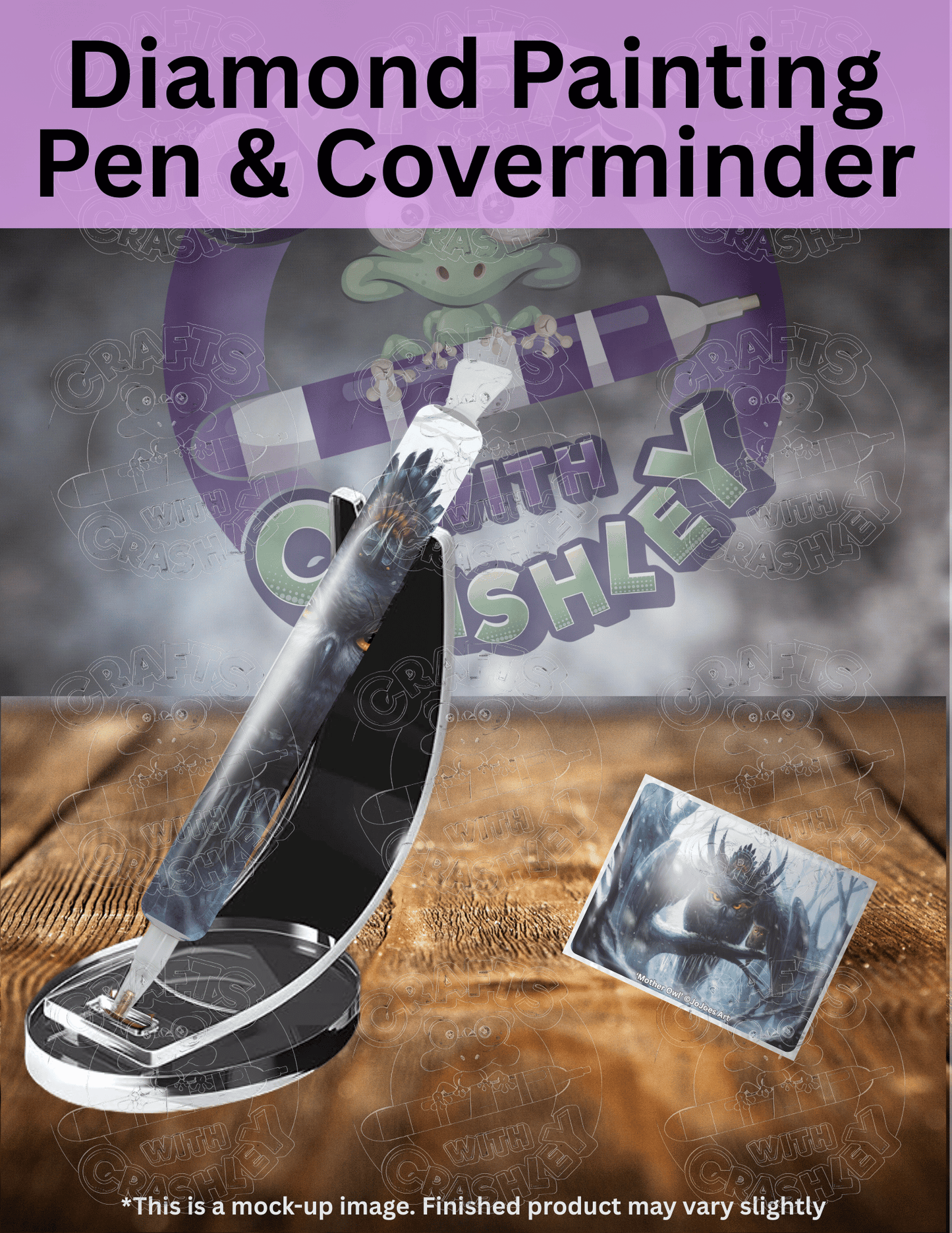 "Mother Owl" by ©JoJoes Art Premium Accessories for Diamond Painting