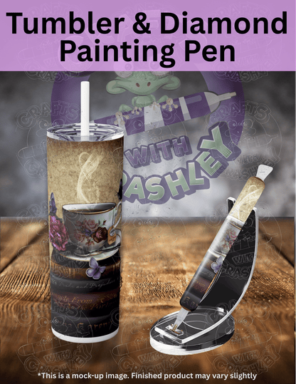 "Tea & Books" by ©Brigid Ashwood Premium Accessories for Diamond Painting