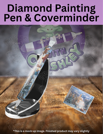 "Sledding to Town" by ©Chuck Pinson Premium Accessories for Diamond Painting