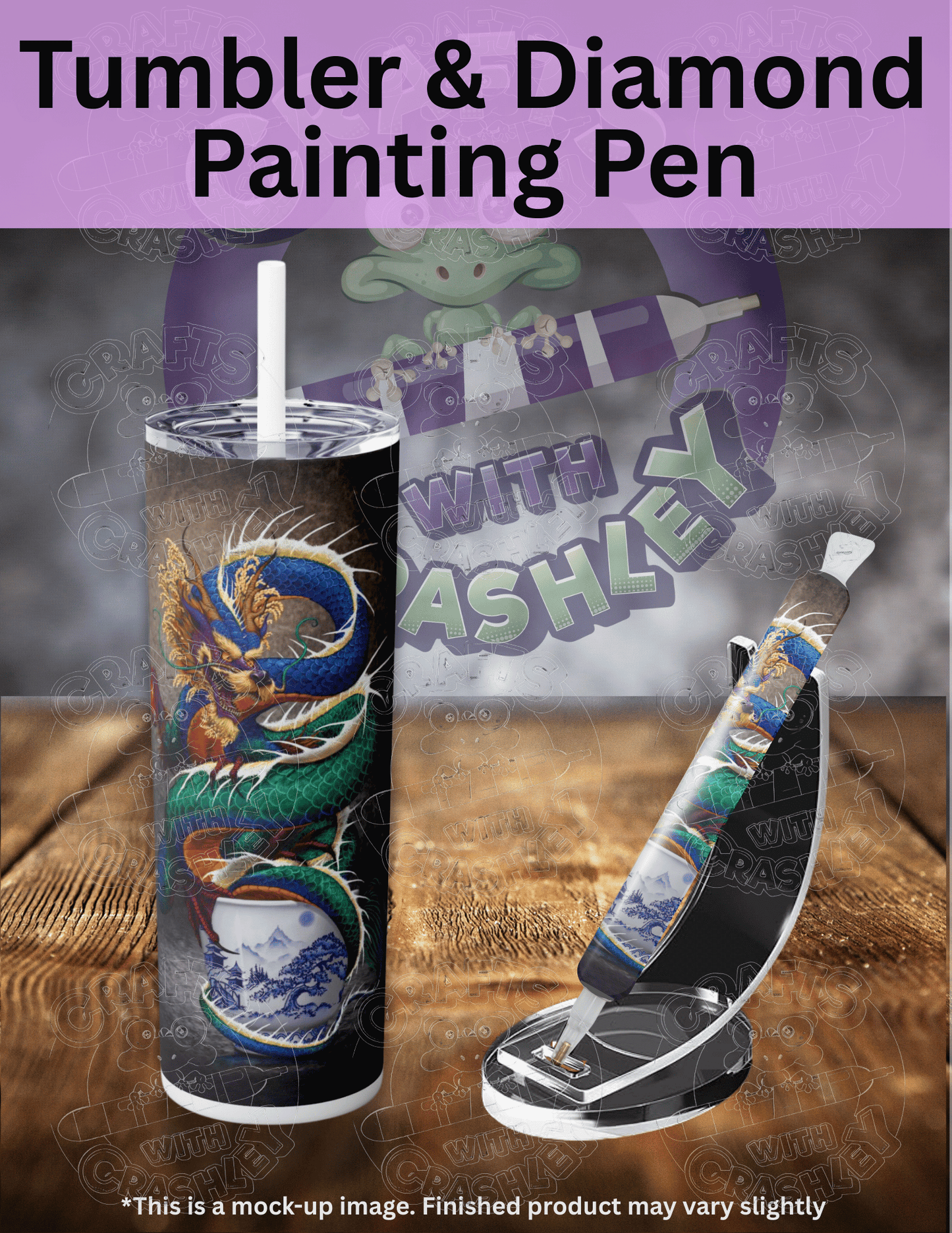 "Sake Dragon" by ©Stanley Morrison Premium Accessories for Diamond Painting