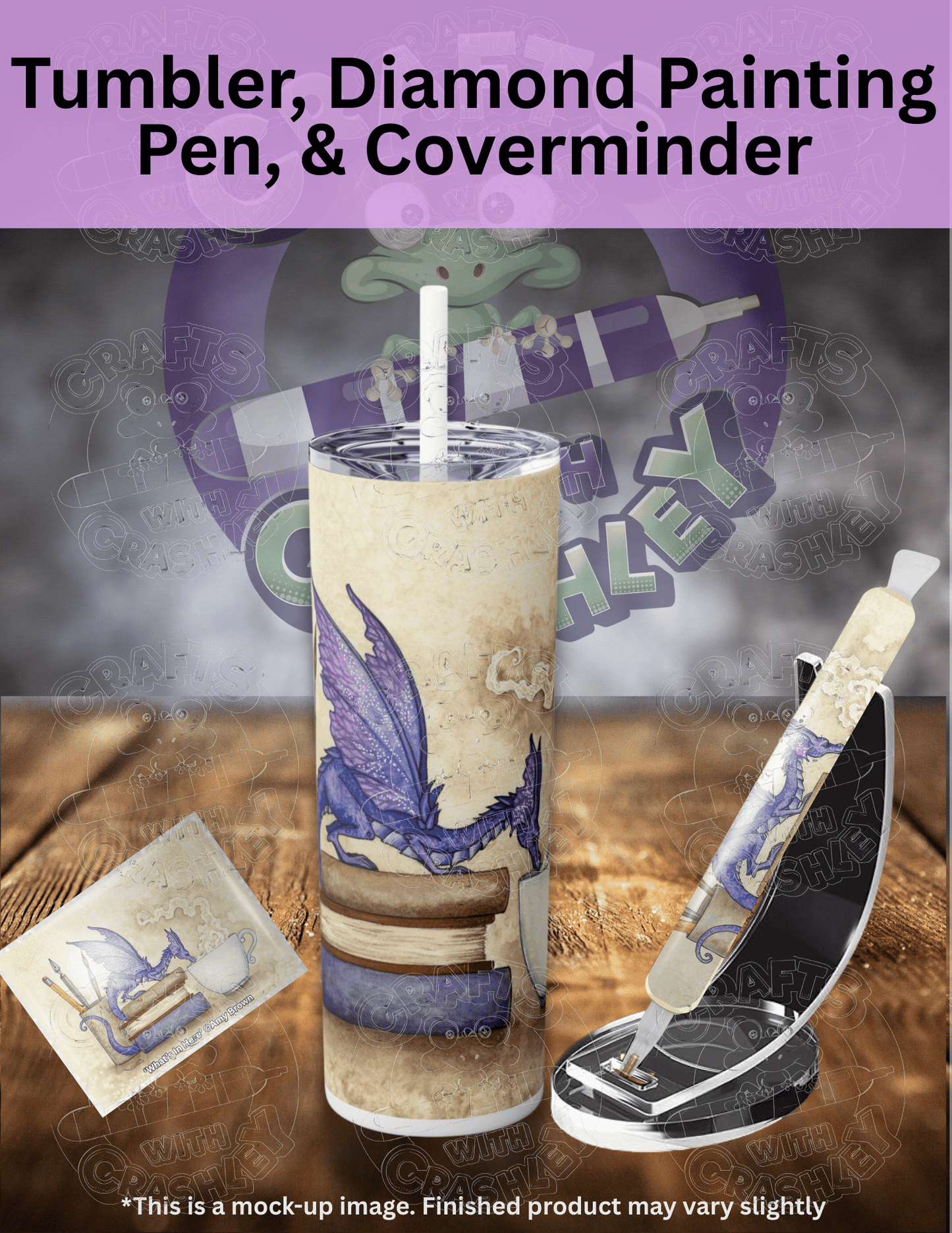 "What's In Here" by ©Amy Brown Premium Accessories for Diamond Painting