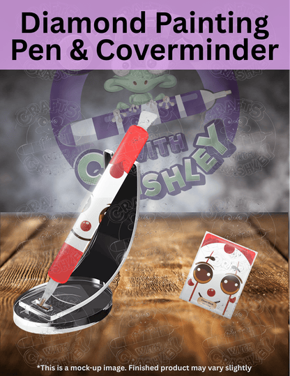 "Clown Mask" by ©Mrs Coffee Premium Accessories for Diamond Painting