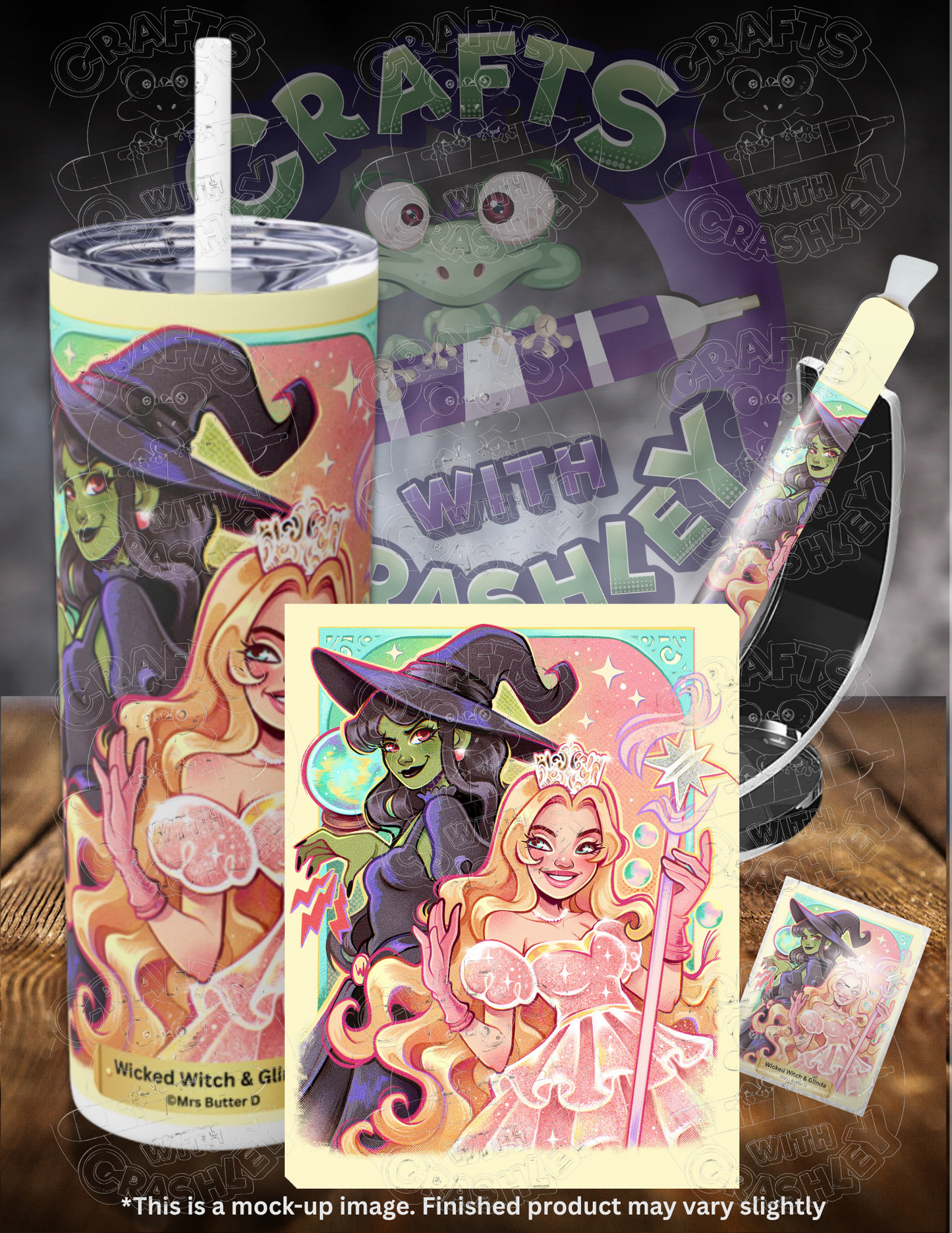 Product Bundle "Wicked Witch & Glinda" by ©Mrs Butter D