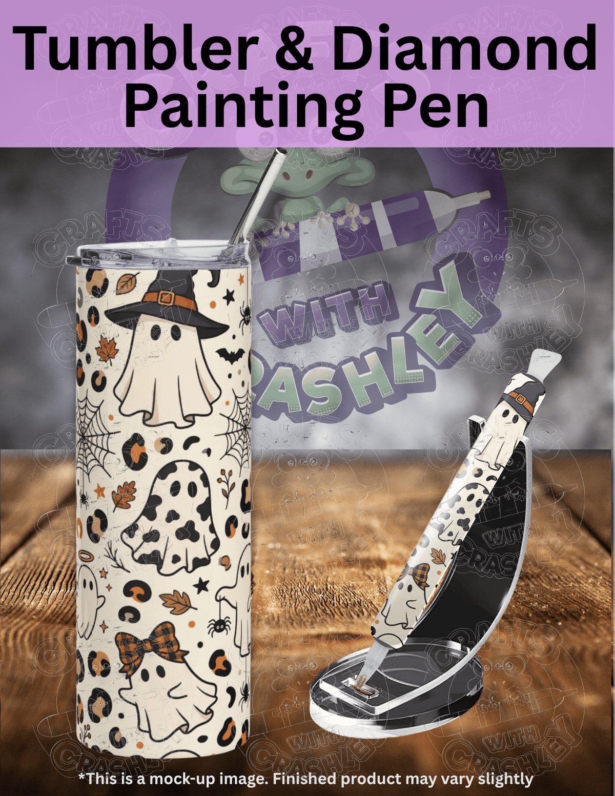 "Cute Ghosts" Premium Accessories for Diamond Painting