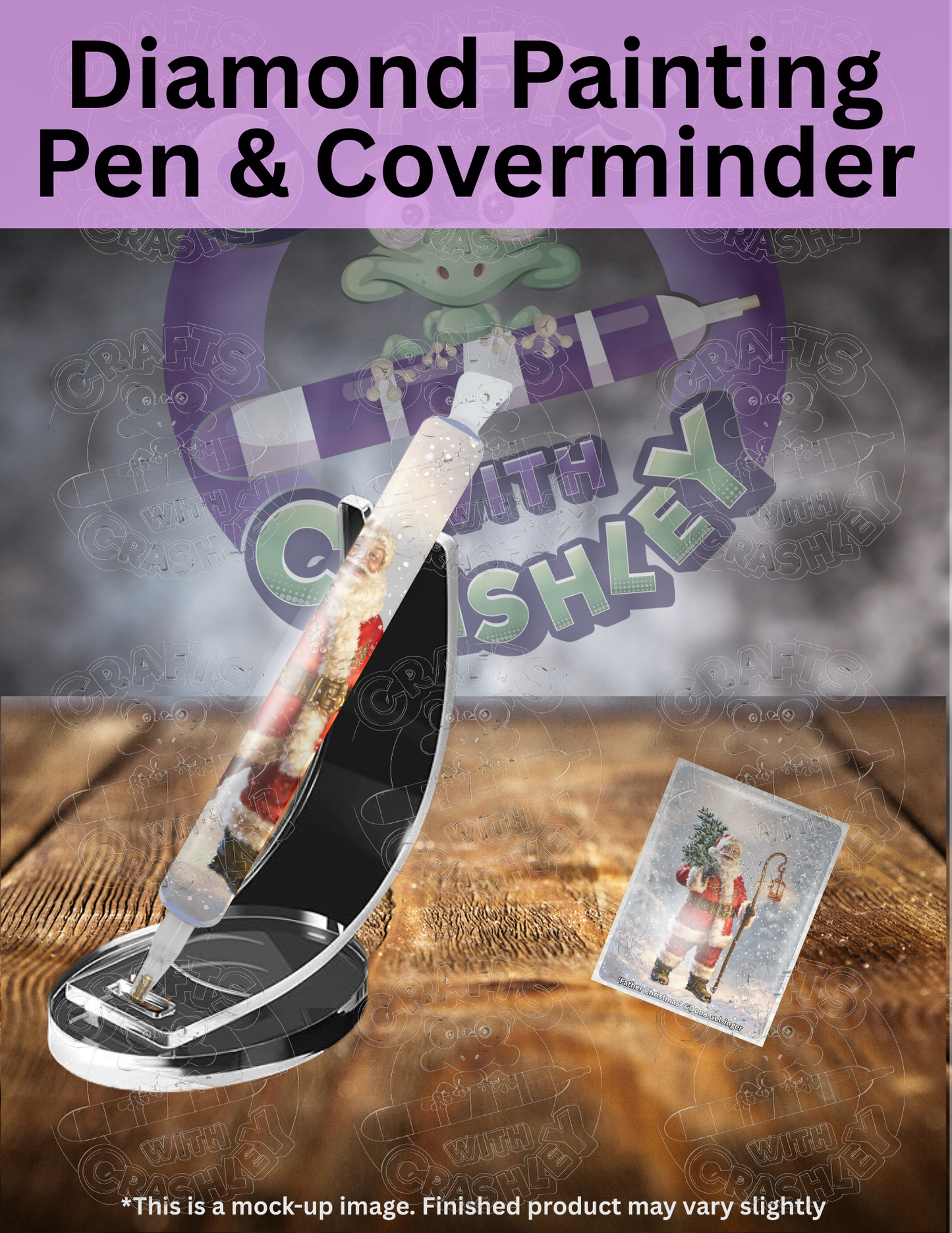 "Father Christmas" by ©Dona Gelsinger Premium Accessories for Diamond Painting