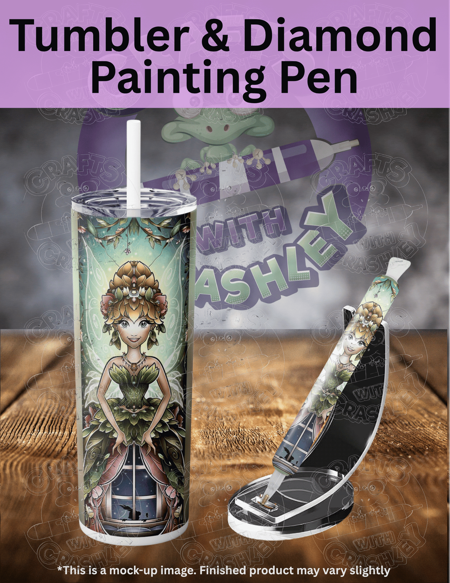 "Faith, Trust, & Pixie Dust" by ©Mandie Manzano Premium Accessories for Diamond Painting