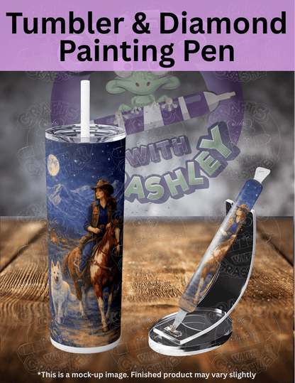 "Montana Moonlight" by ©RedNiN Gallery Premium Accessories for Diamond Painting