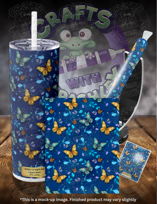 Product Bundle "Golden Verdigris AND Crystal Bluet" by ©T.S. Larking