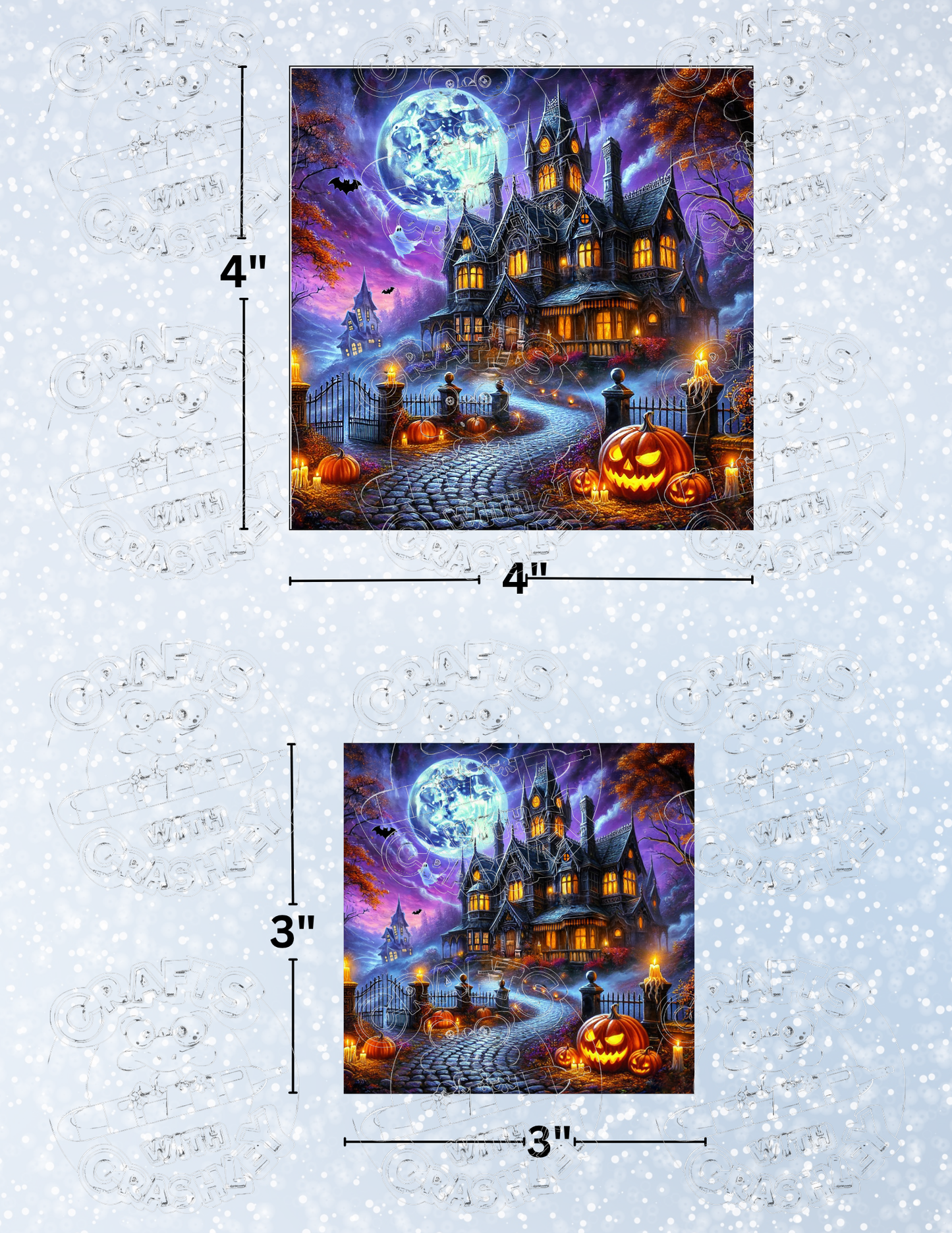 Product Bundle "Halloween Haunted House" by ©Claudia McKinney
