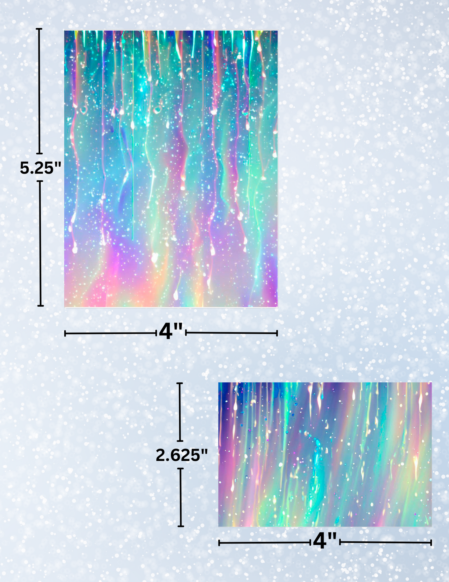 "Neon Rain" Decorative Diamond Painting Release Papers