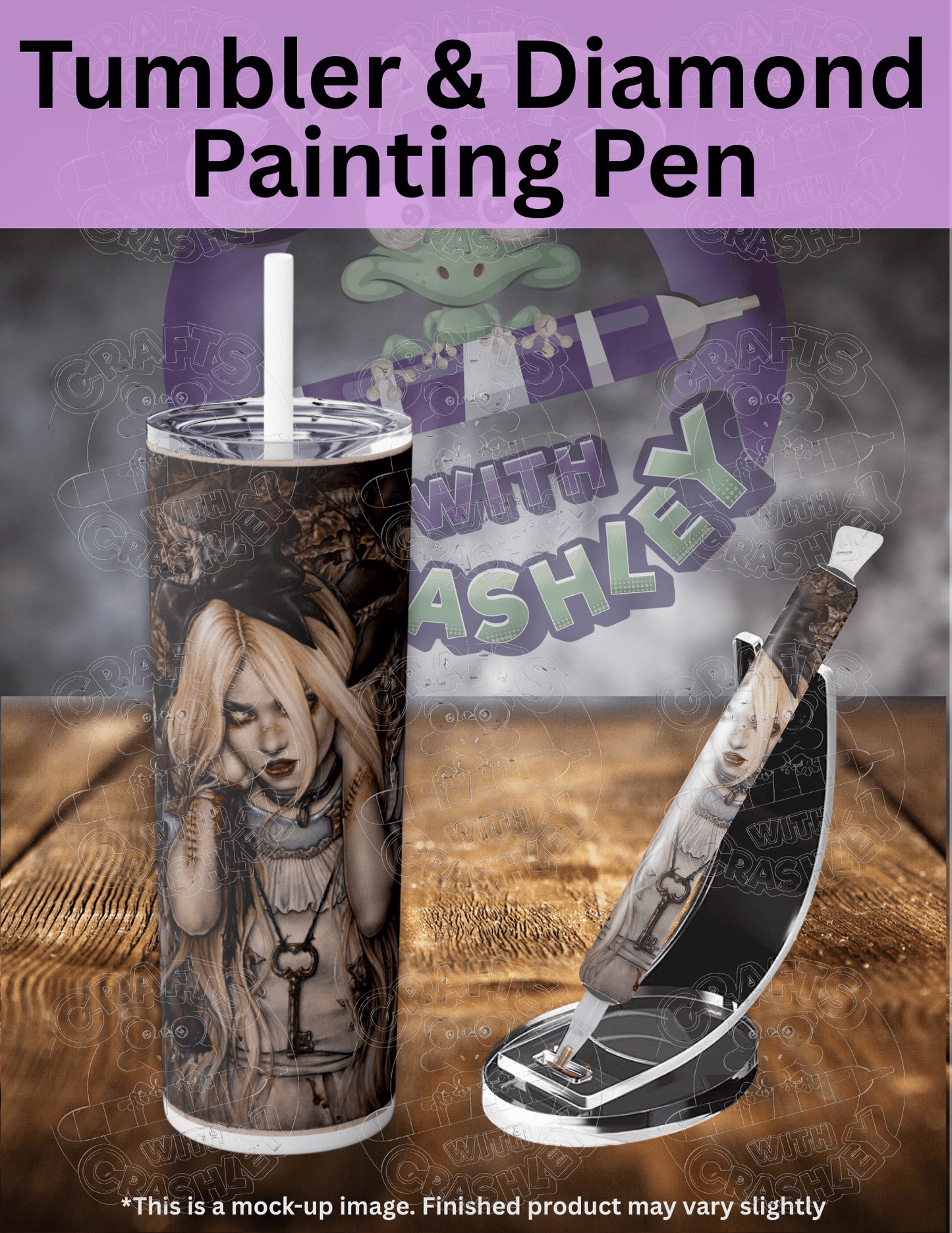 "Not Your Alice" by ©Enys Guerrero Premium Accessories for Diamond Painting