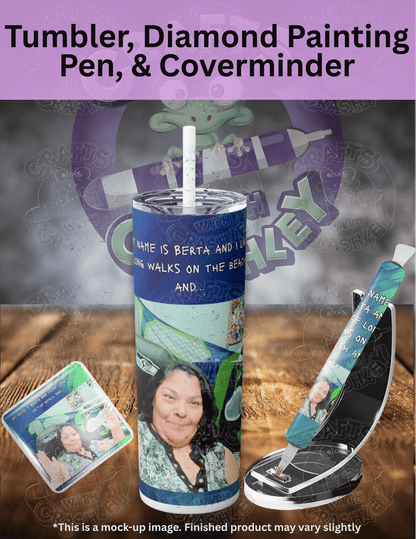 "Berta's Dating Profile" Premium Accessories for Diamond Painting