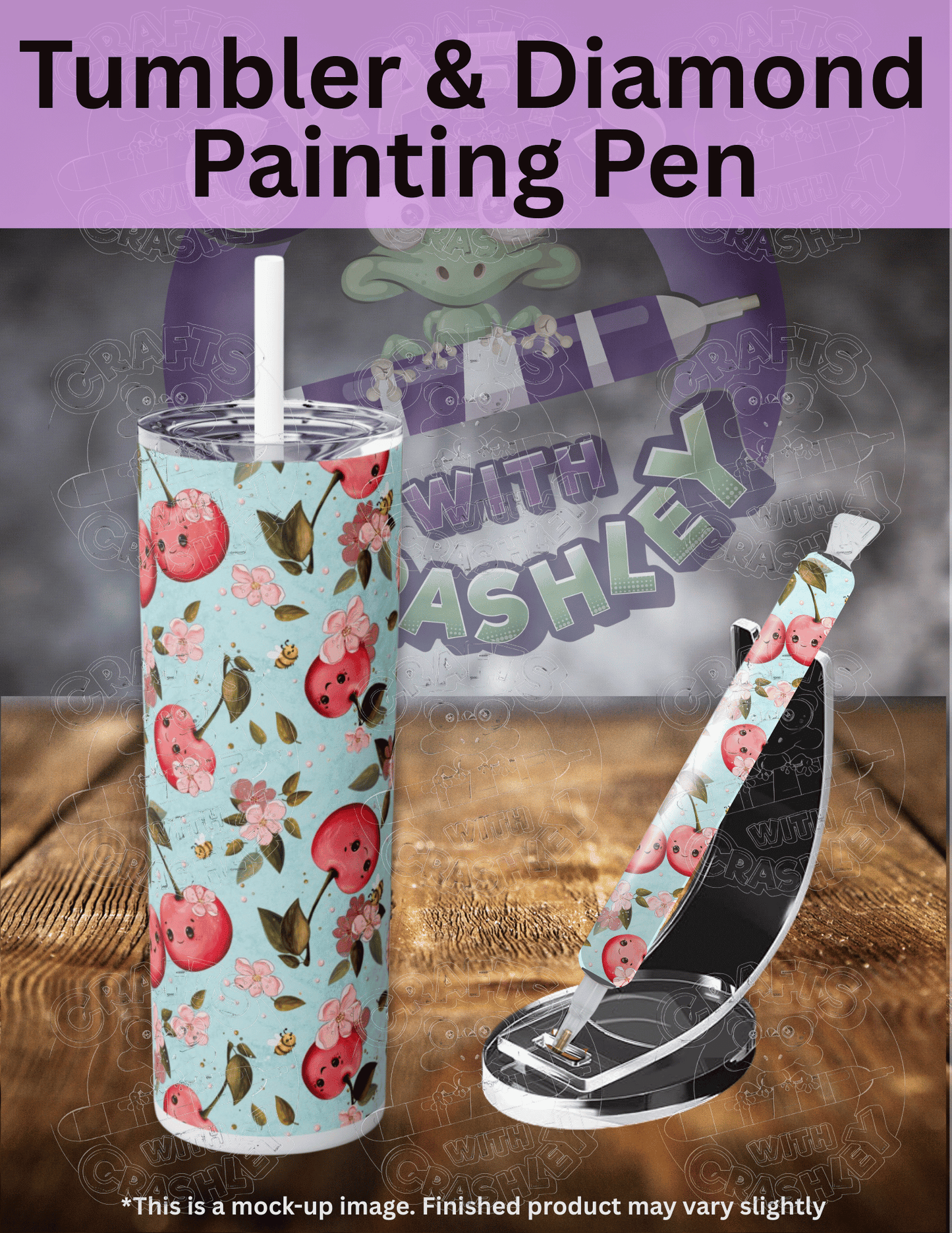 "Cherry Babies" by ©Karii Creates Premium Accessories for Diamond Painting