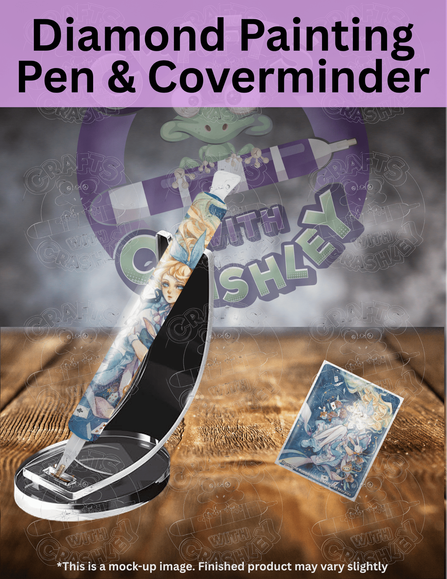 "Down the Rabbit Hole" by ©Margaret Morales Premium Accessories for Diamond Painting