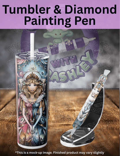 "True Loves Kiss the Spell Shall Break" by ©Mandie Manzano Premium Accessories for Diamond Painting