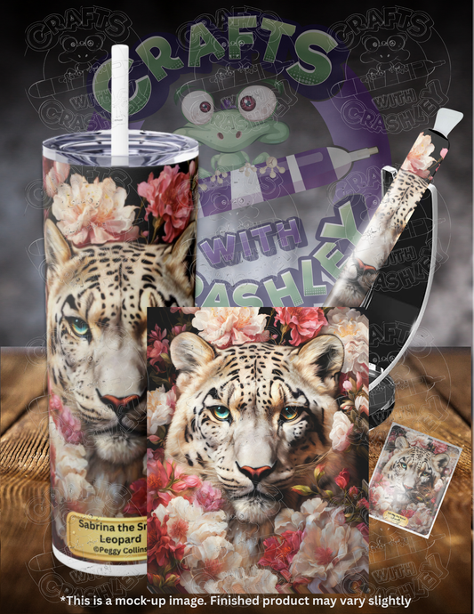 Product Bundle "Sabrina The Snow Leopard" by ©Peggy Collins