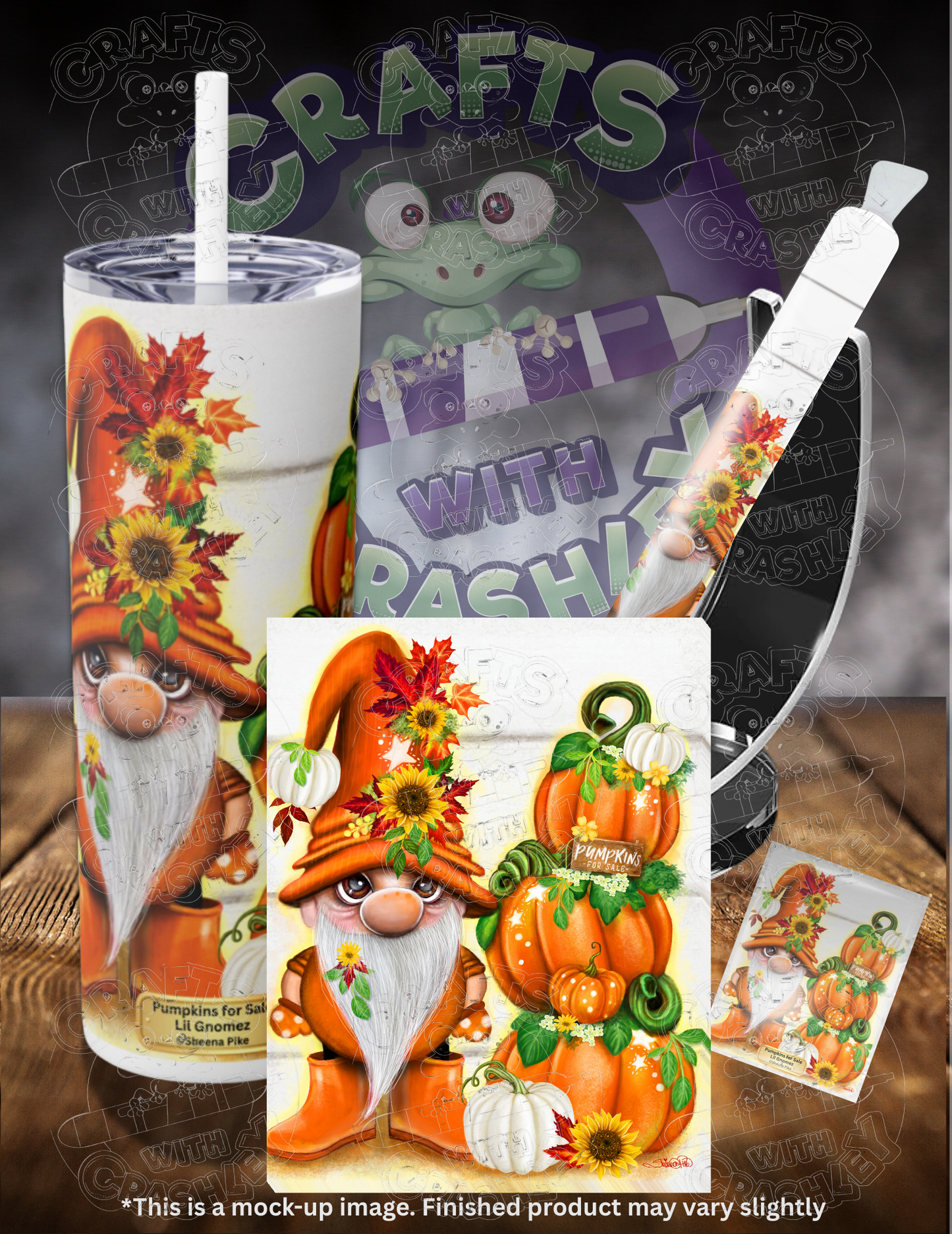 Product Bundle "Pumpkins for Sale Lil Gnomez" by ©Sheena Pike