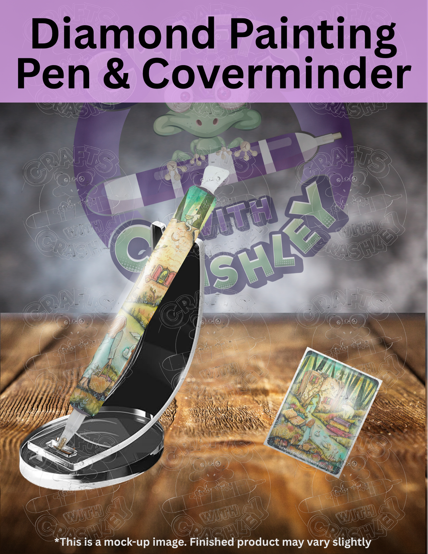 "So Many Chapters" by ©Kat Fedora Premium Accessories for Diamond Painting