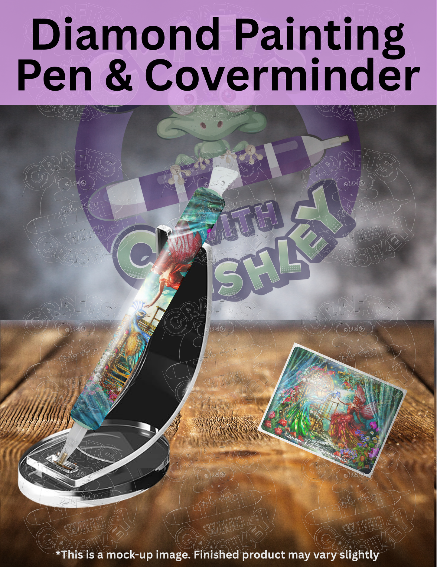 "Red Fairy Forest" by ©Ciro Marchetti Premium Accessories for Diamond Painting