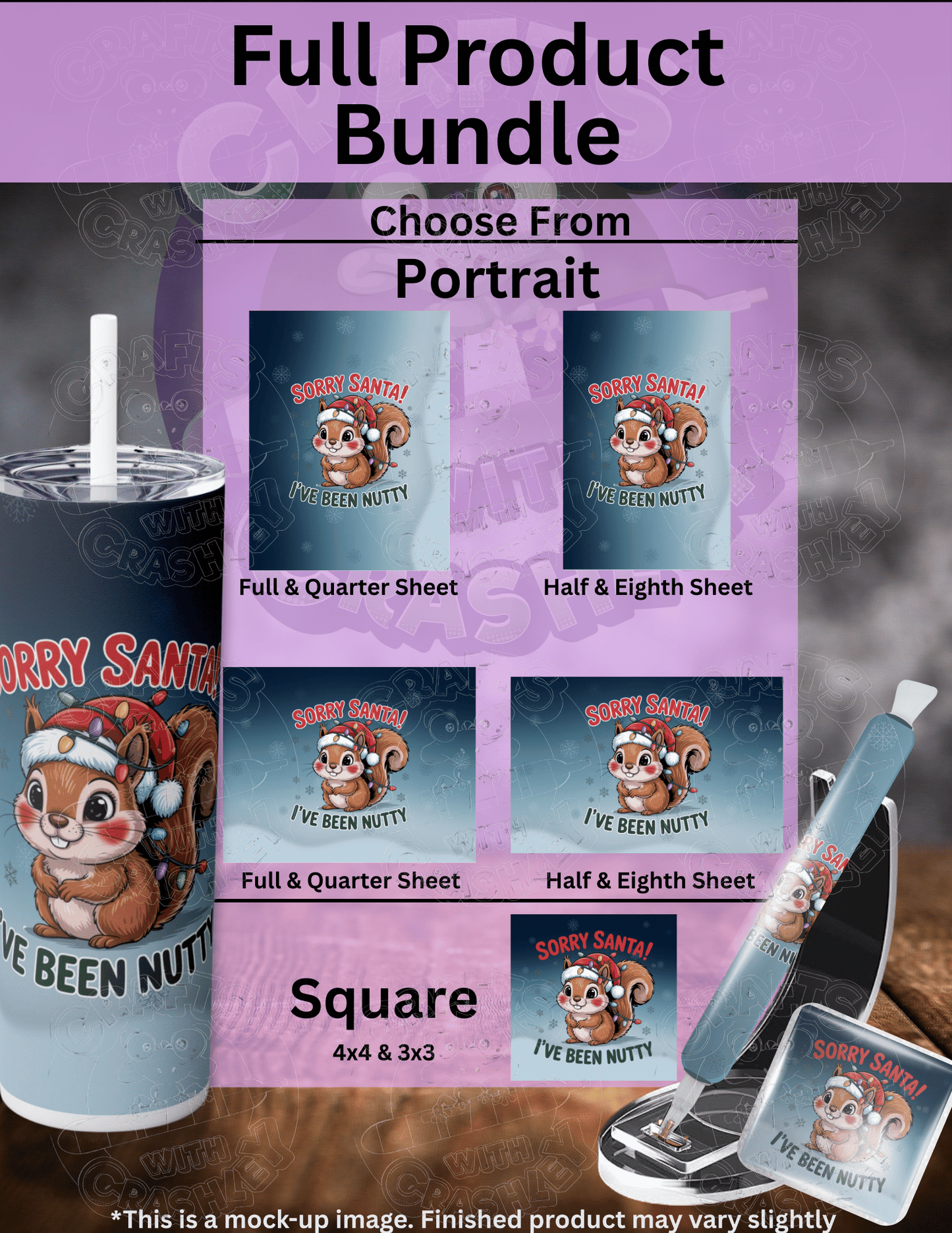 "I've Been Nutty" Premium Accessories for Diamond Painting