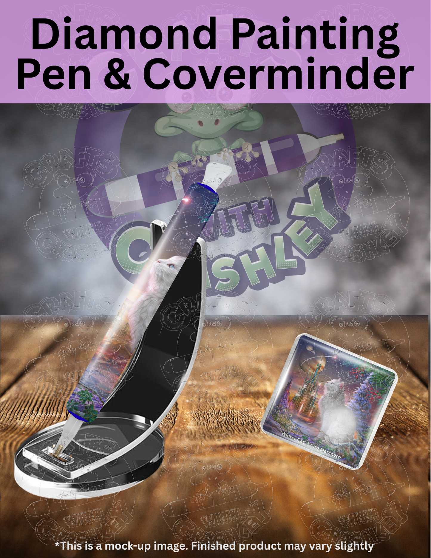 "Winter Cat" by ©Ciro Marchetti Premium Accessories for Diamond Painting