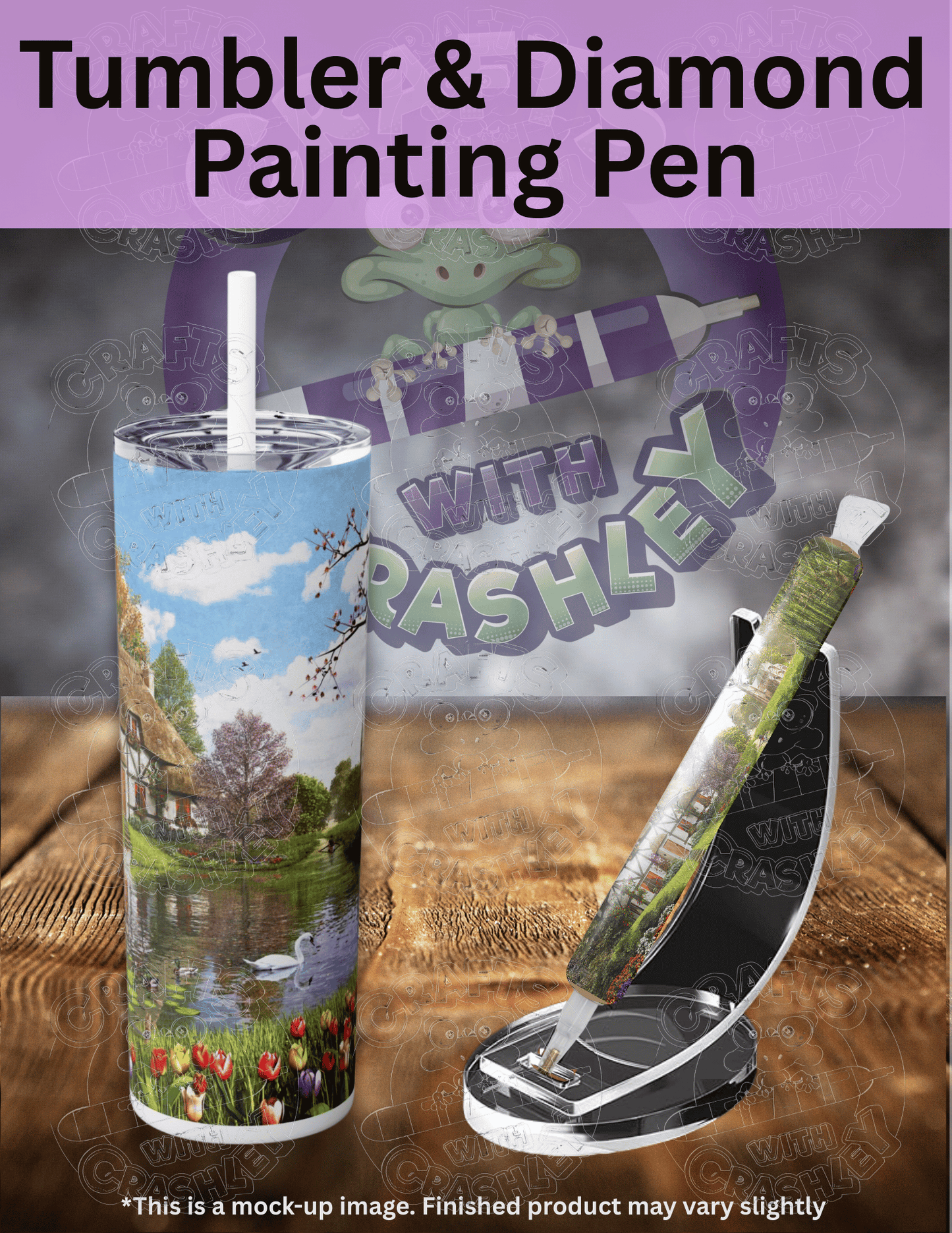 "Lakeside Cottage" by ©Dominic Davison Premium Accessories for Diamond Painting