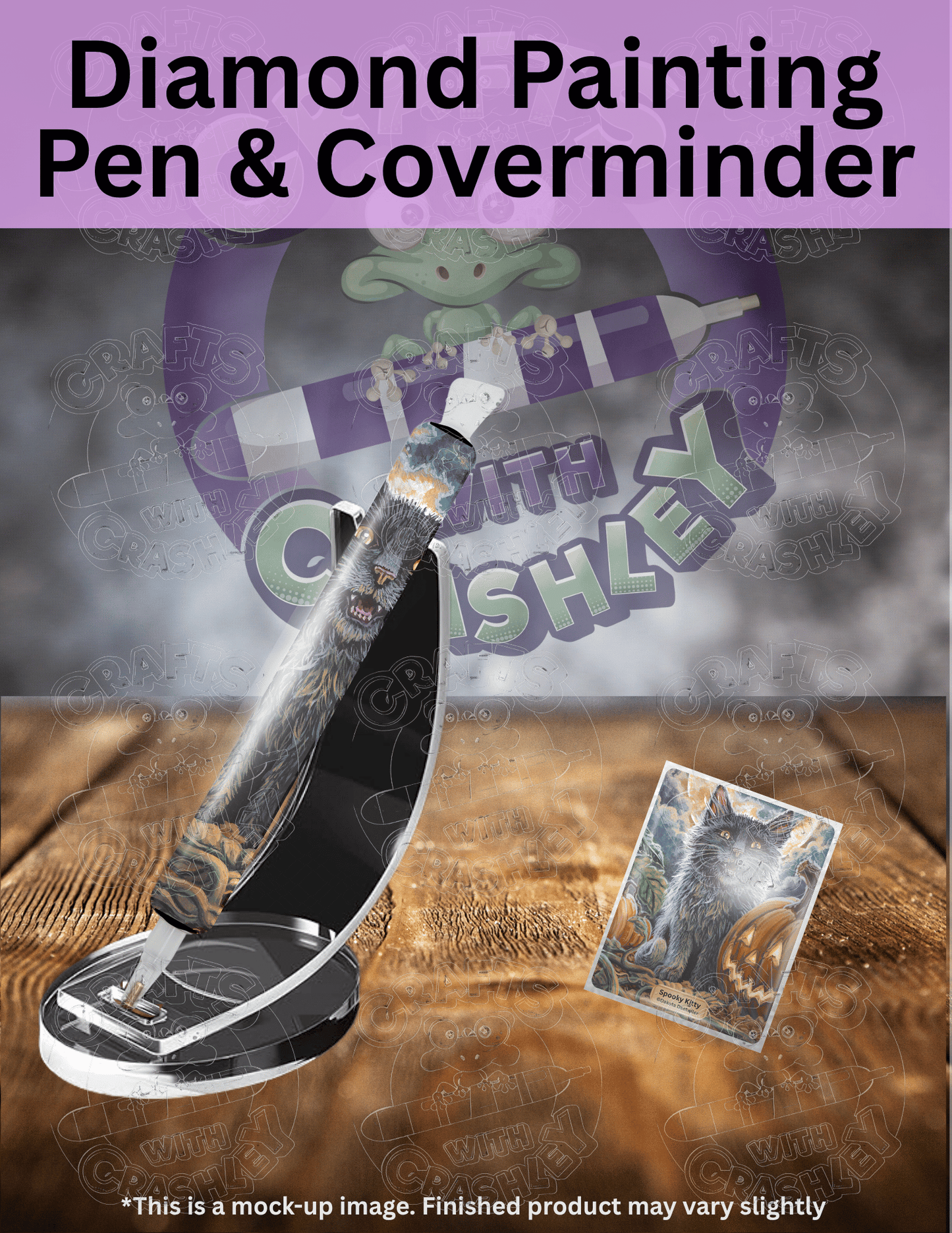 "Spooky Kitty" by ©Dakota Daetwiler Premium Accessories for Diamond Painting