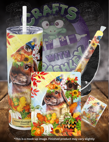 Product Bundle "Autumn Greetings Bunny" by ©Sheena Pike