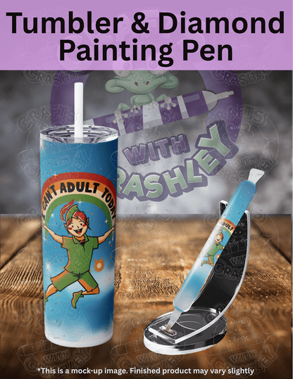 "I Can't Adult Today" by ©Tobe Fonseca Premium Accessories for Diamond Painting