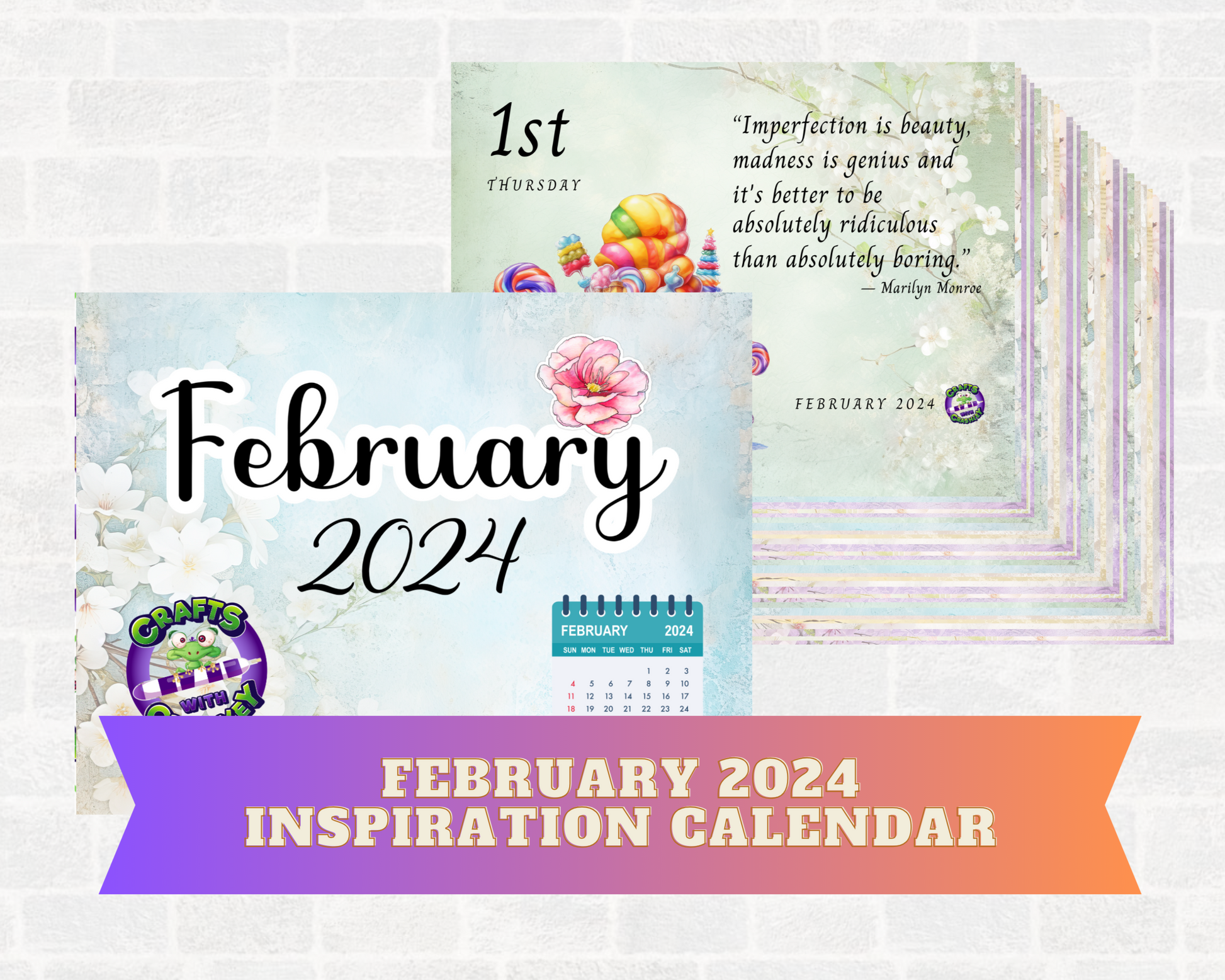 February 2024 Inspiration Calendar