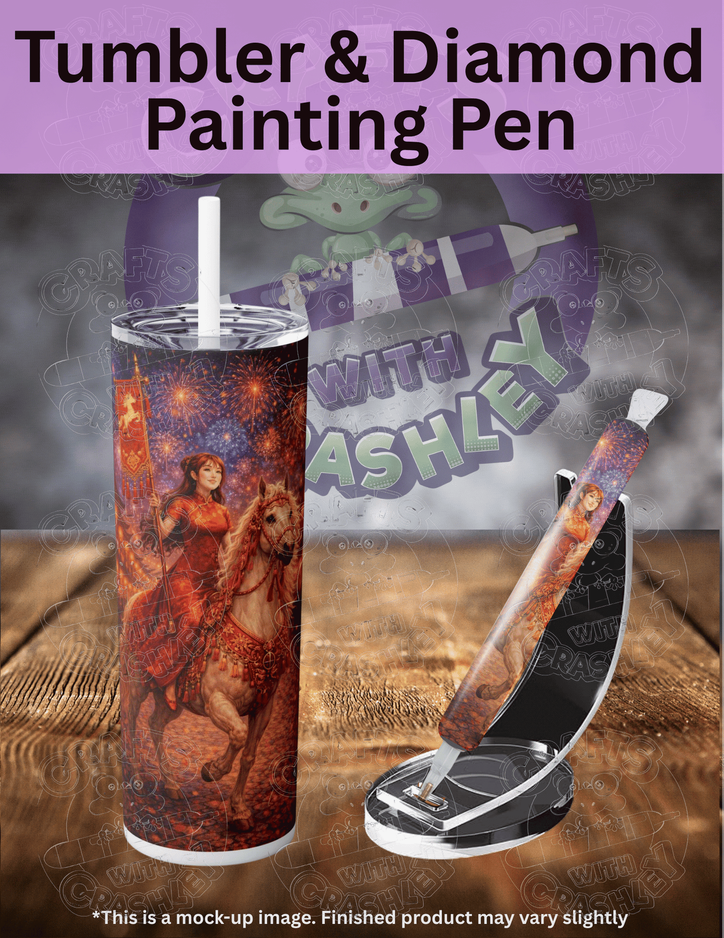 "Chinese New Year of the Horse" by ©RedNiN Gallery Premium Accessories for Diamond Painting