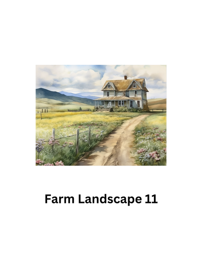 Farm Build Your Own Pack Premium Decorative Release Papers