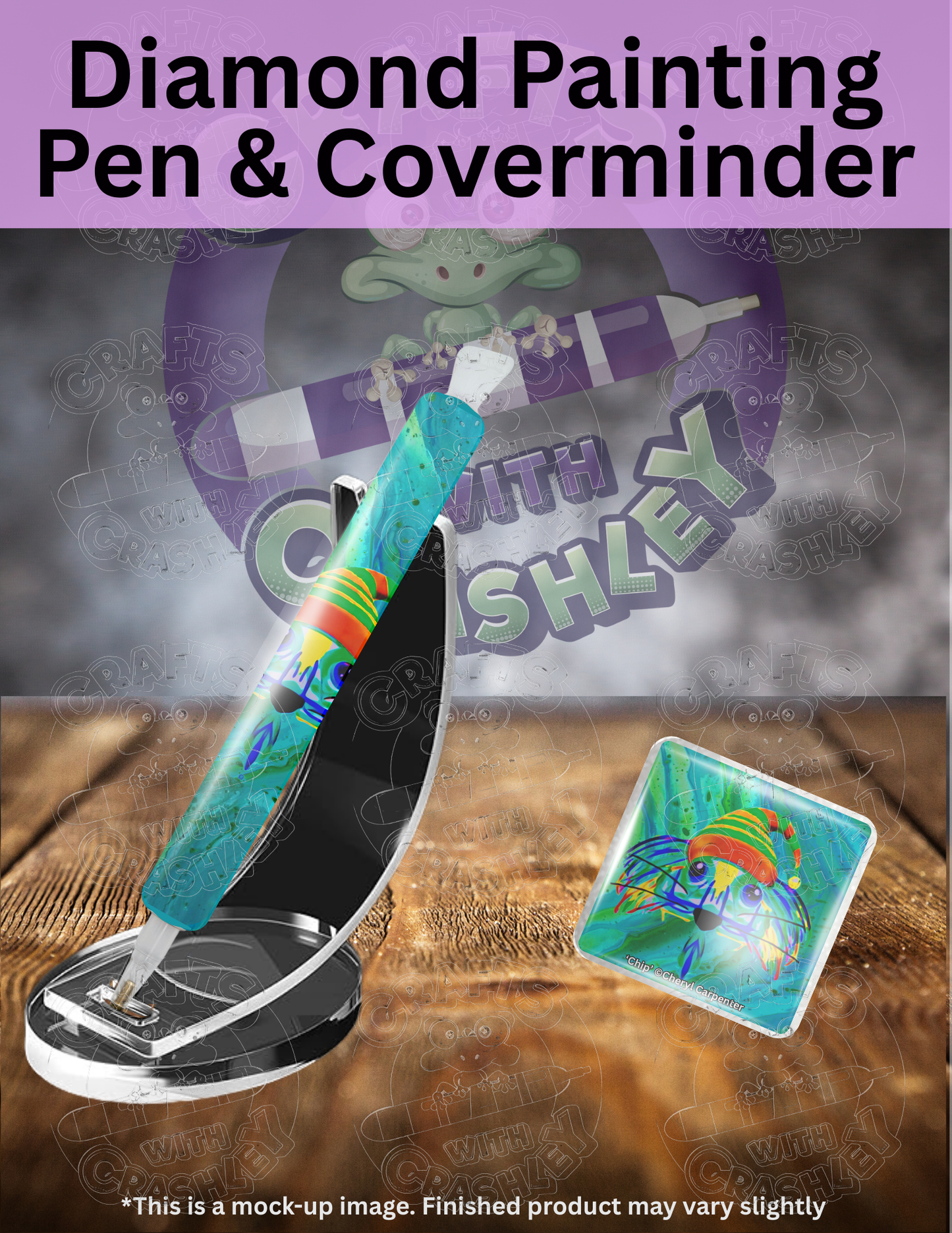 "Chip" by ©Cheryl Carpenter Premium Accessories for Diamond Painting