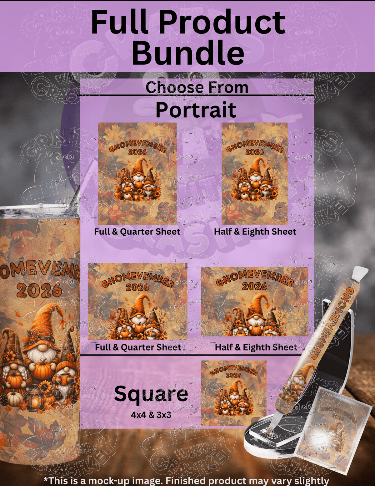 "Gnomevember 2026" Premium Accessories for Diamond Painting