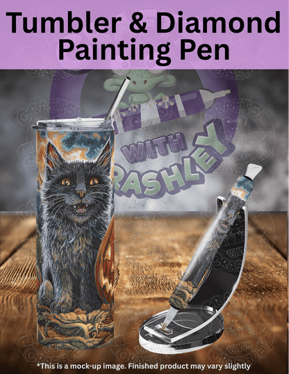 "Spooky Kitty" by ©Dakota Daetwiler Premium Accessories for Diamond Painting