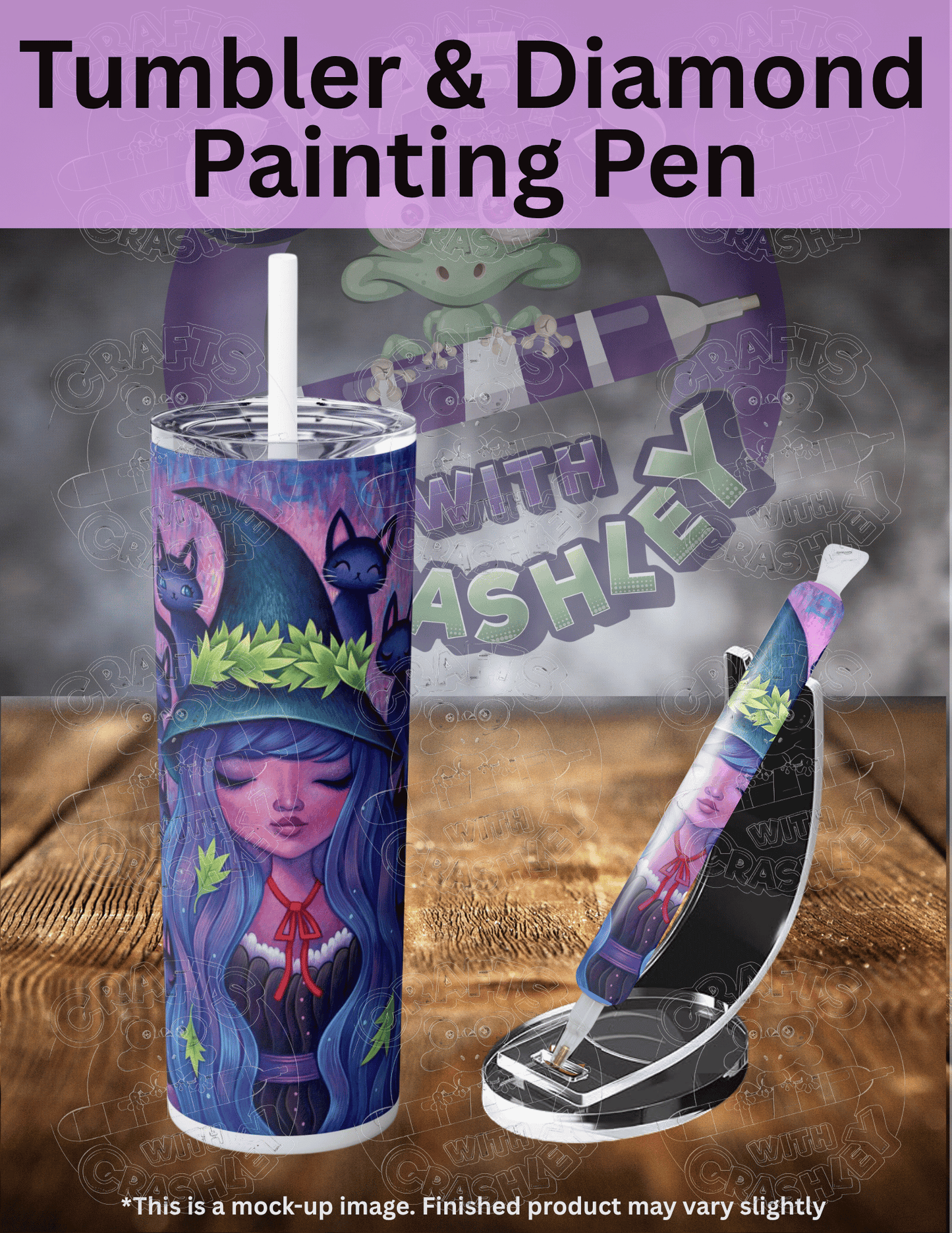 "The Witch's Black Cats" by ©Jeremiah Ketner Premium Accessories for Diamond Painting