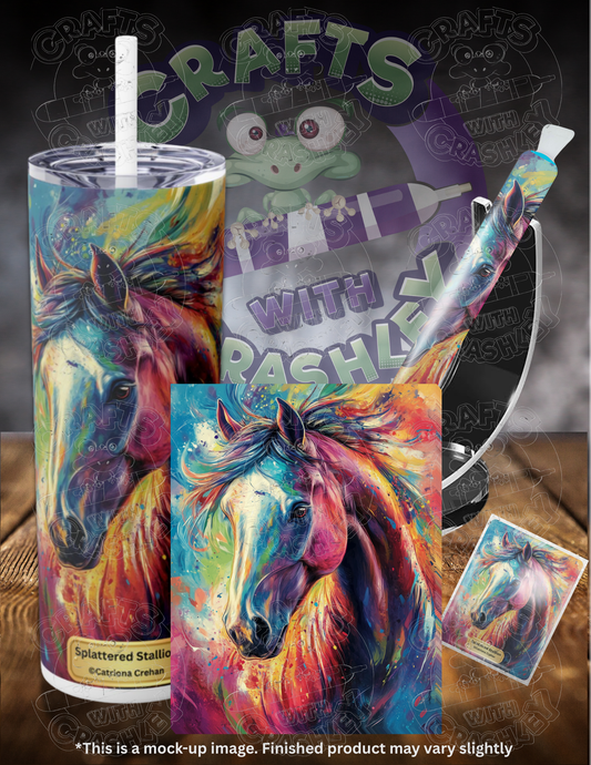 Product Bundle "Splattered Stallion" by ©Catriona Crehan