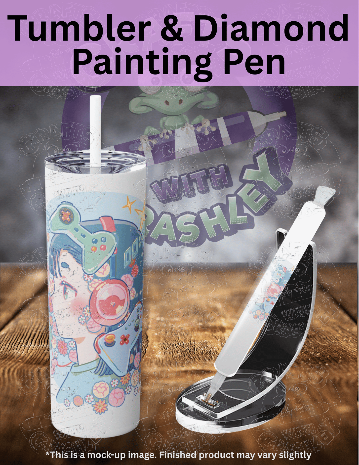 "Gamegirl" by ©Hiroko Hashimoto Premium Accessories for Diamond Painting