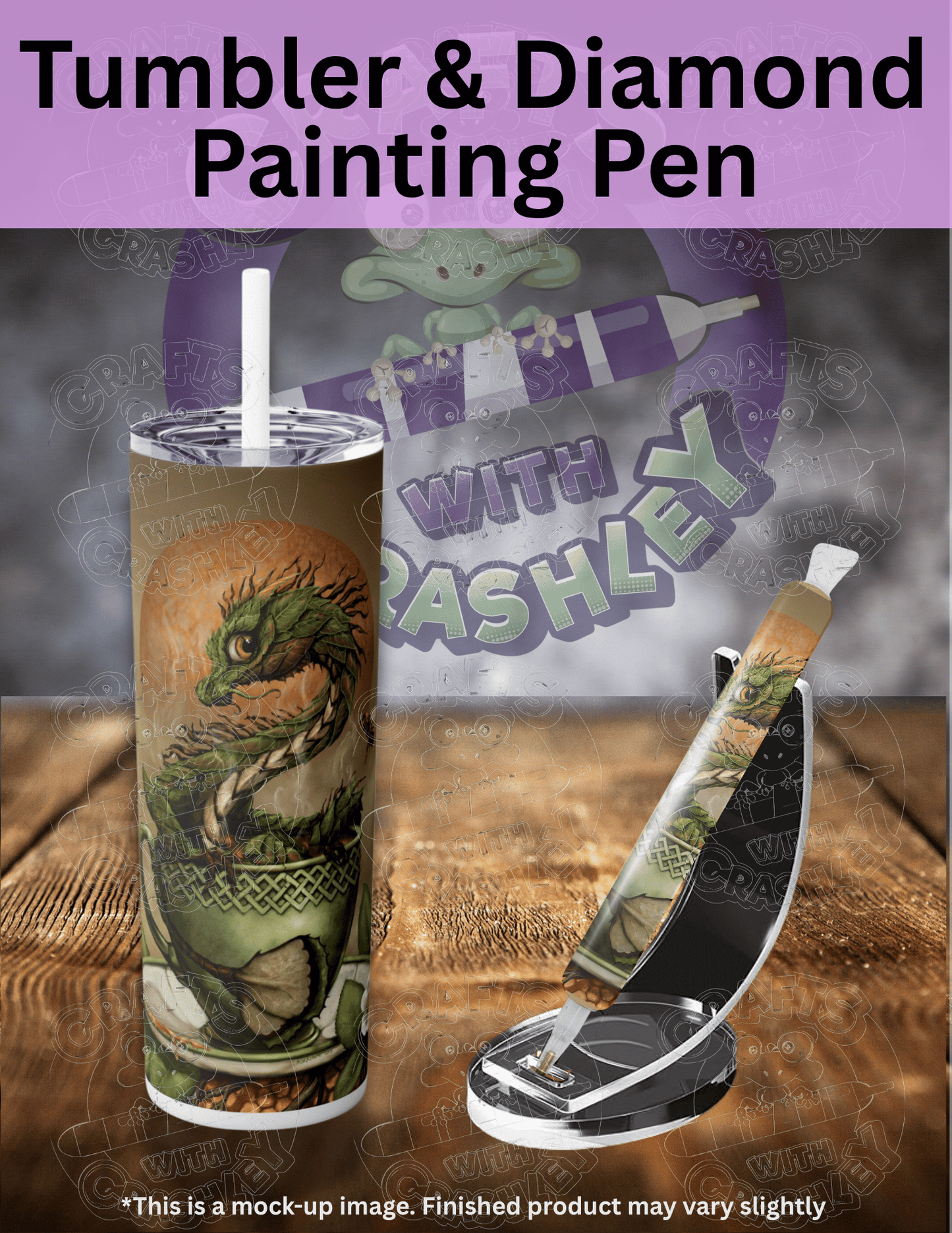 "Tea Dragon" by ©Stanley Morrison Premium Accessories for Diamond Painting
