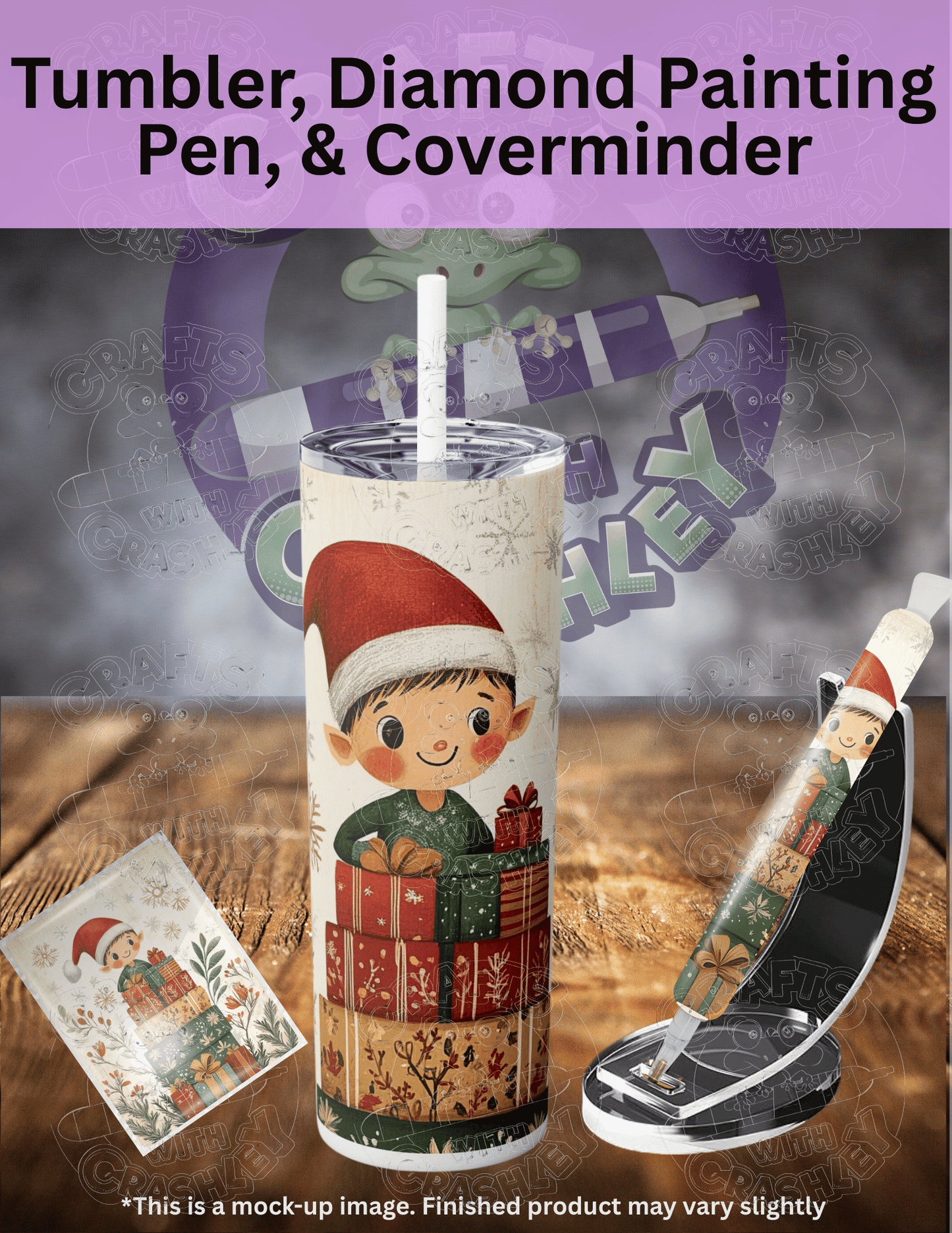 "Elf-tasic Present Stack" Premium Accessories for Diamond Painting