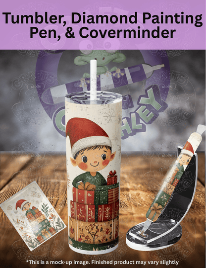 "Elf-tasic Present Stack" Premium Accessories for Diamond Painting