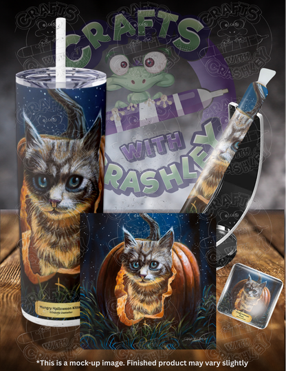 Product Bundle "Hungry Halloween Kitten" by ©Dakota Daetwiler
