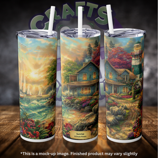 Sunrise by ©Chuck Pinson 20oz Skinny Tumbler