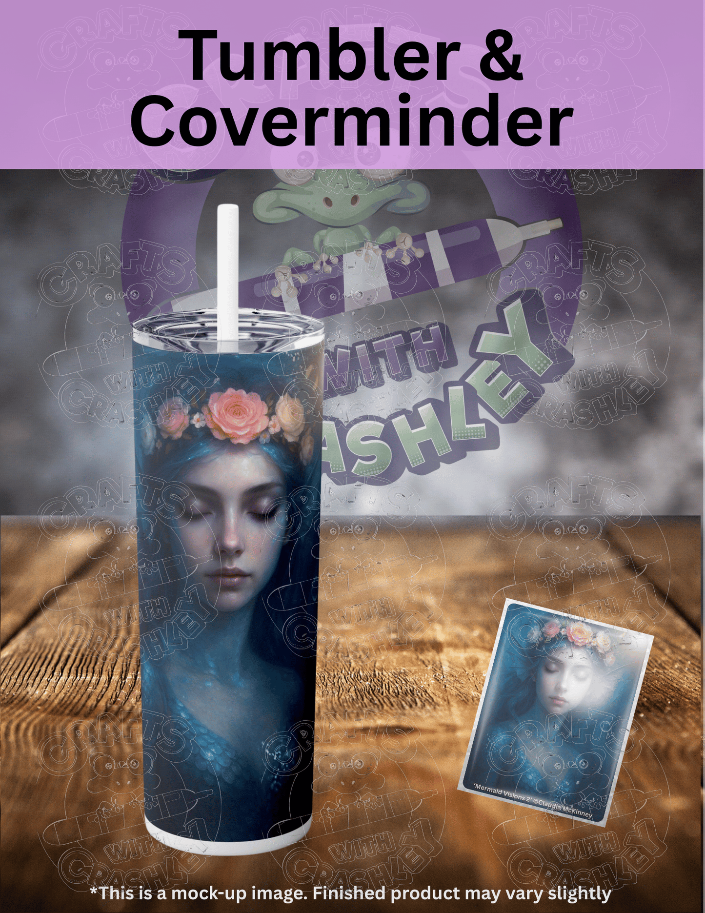 "Mermaid Visions 2" by ©Claudia McKinney Premium Accessories for Diamond Painting