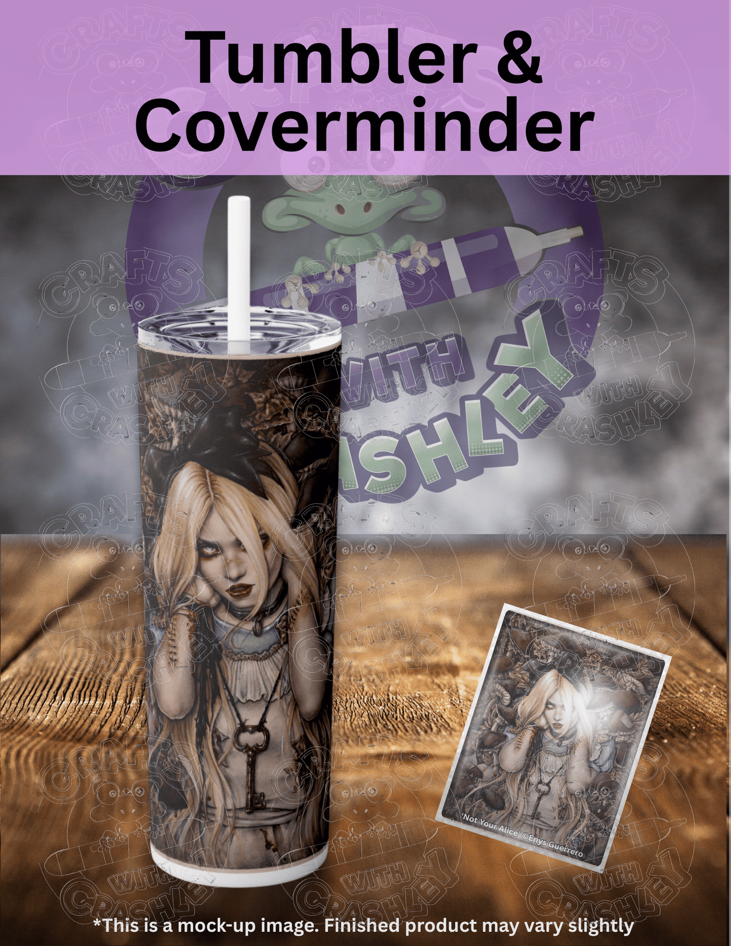 "Not Your Alice" by ©Enys Guerrero Premium Accessories for Diamond Painting