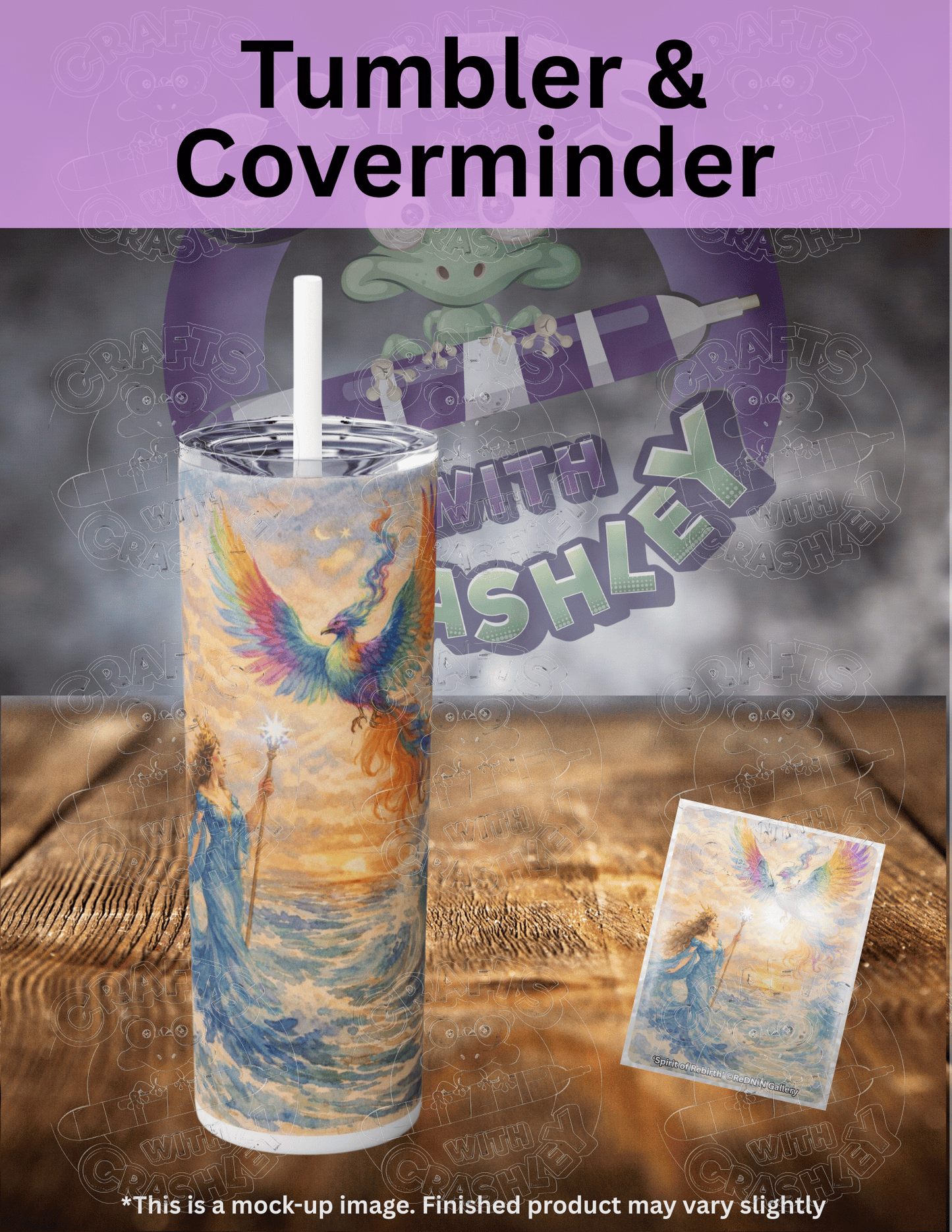 "Spirit of Rebirth " by ©RedNiN Gallery Premium Accessories for Diamond Painting