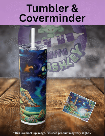 "Night Lights" by ©Andy Russell Premium Accessories for Diamond Painting